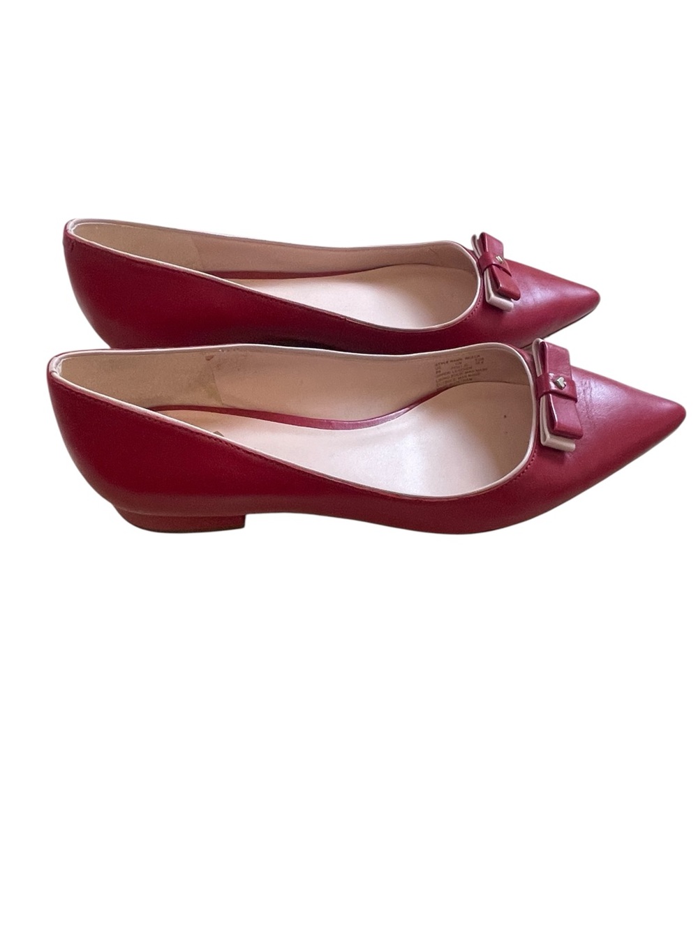 Kate Spade Neela Flats, size 8B red and pink accents - Picture 4 of 9